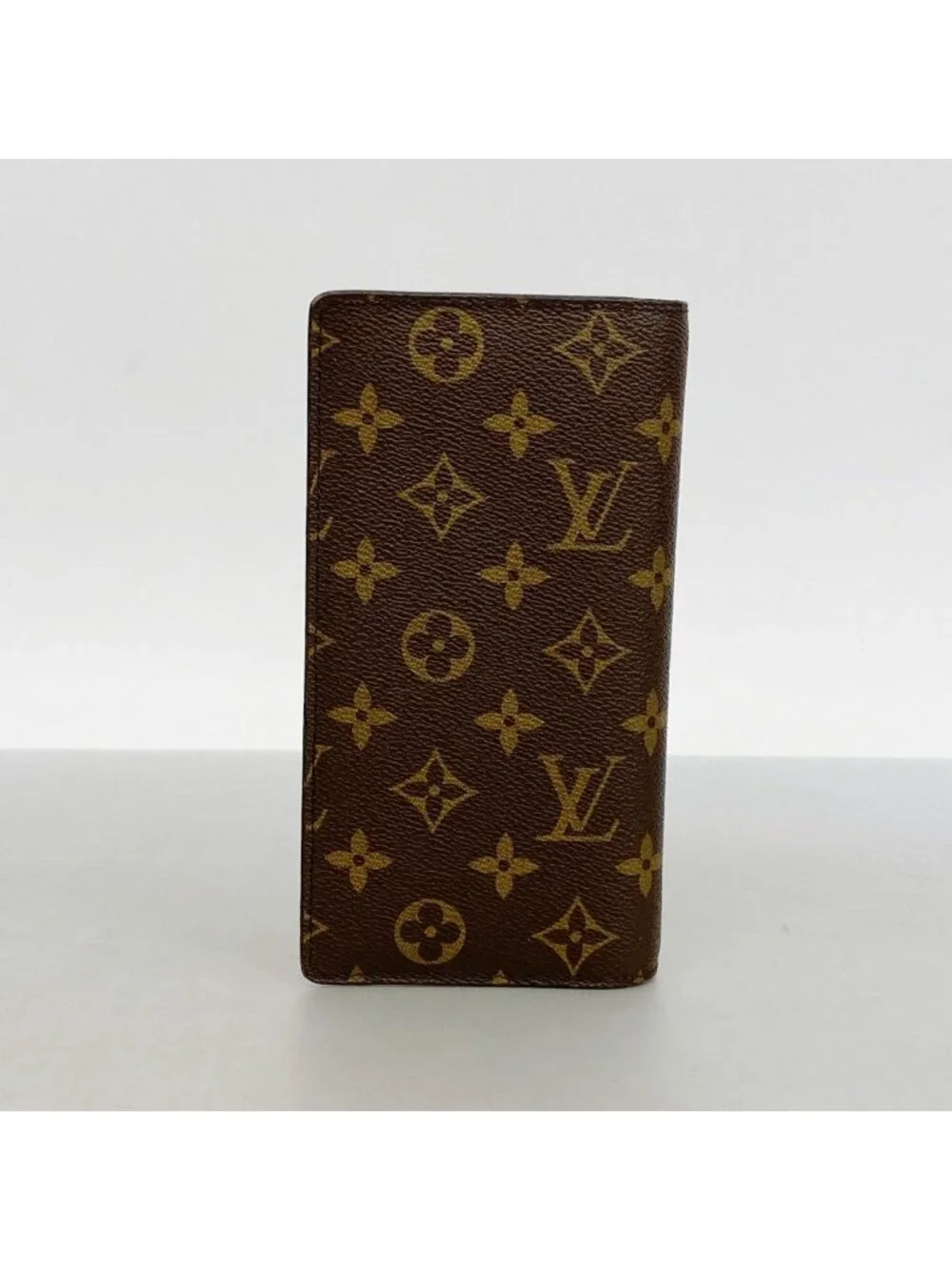 Louis Vuitton Wallet Monogram Portefeuille Brazza Brown